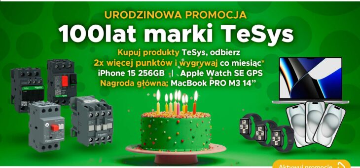 Urodzinowa promocja 100lat marki TeSys